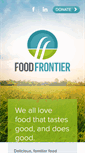 Mobile Screenshot of foodfrontier.org